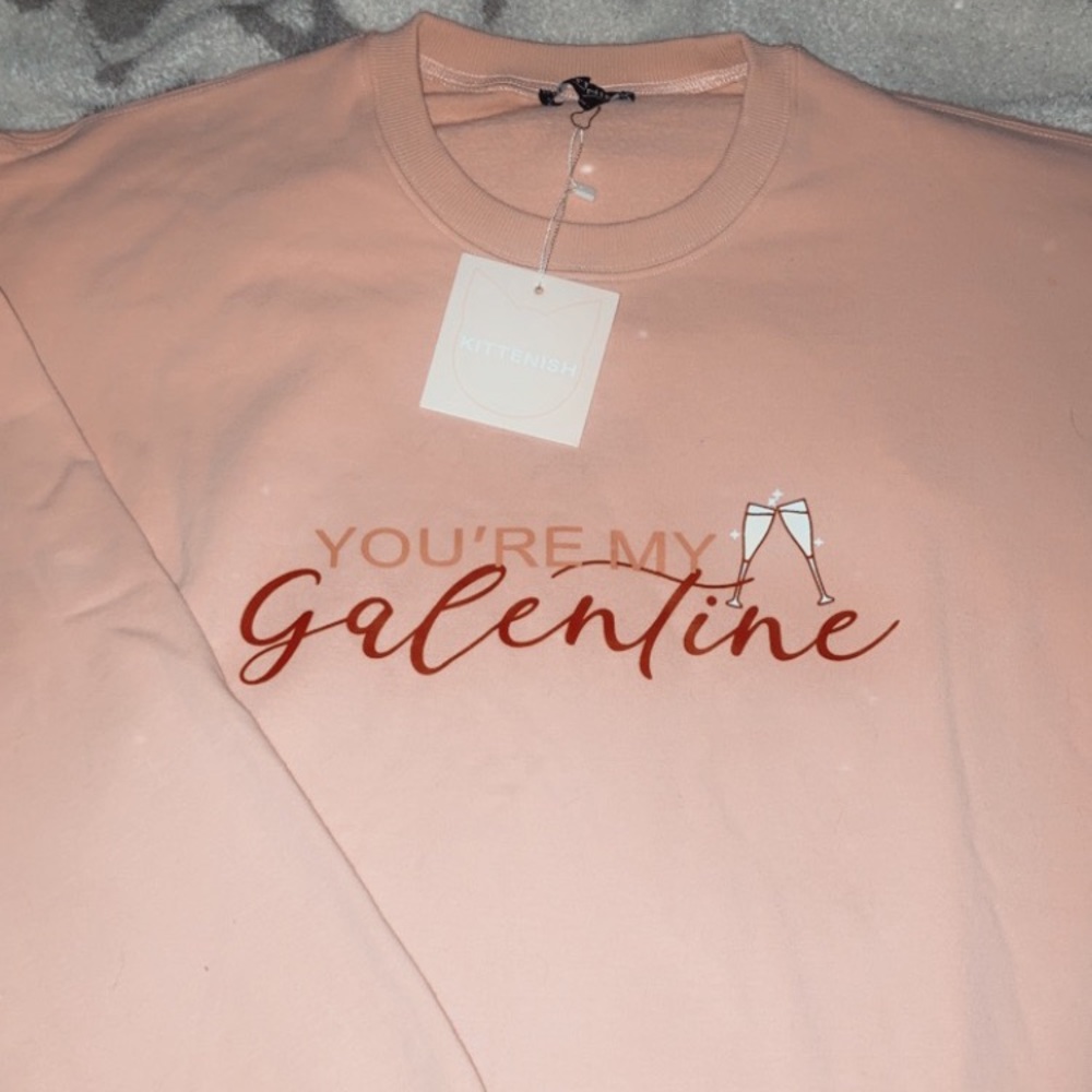 Kittenish BNWT, “You’re my Galentine” Sweatshirt